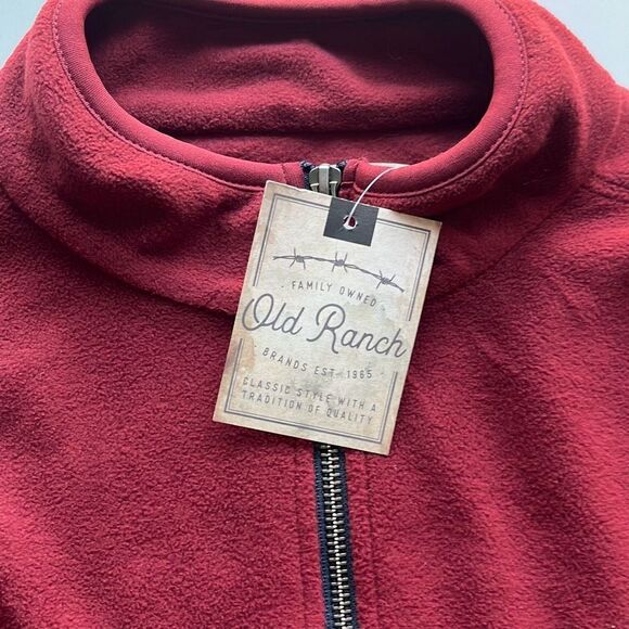NWT Old Ranch Recycled Poly Huron 1/4 Zip Fleece Shirt Sz. L - Picture 2 of 11